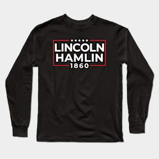 LINCOLN HAMLIN 1860 Long Sleeve T-Shirt